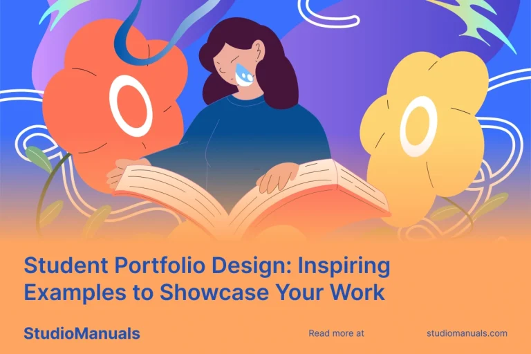 F - Student Portfolio Design_ Inspiring Examples to Showcase Your Work