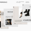 a1 CLOVER - Fashion And Boutique Booklet Template
