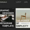 a1 EXA - Graphic Designer Instagram Template