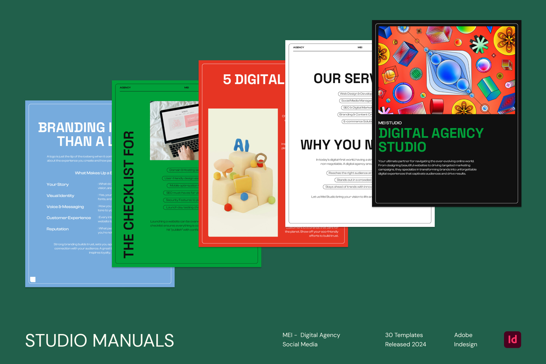 MEI - Digital Agency Social Media Templates