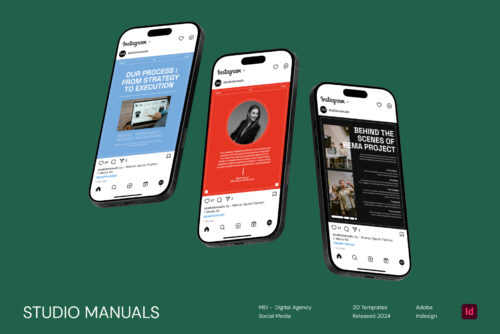 MEI - Digital Agency Social Media Templates
