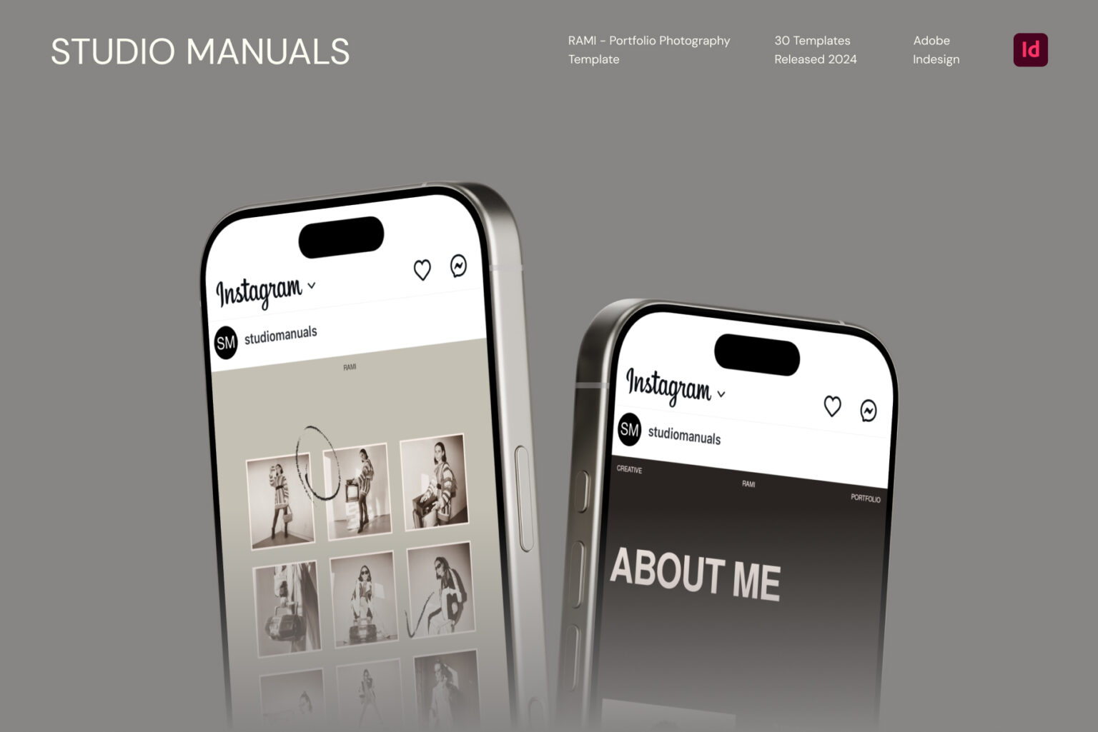 RAMI - Portfolio Photography Templates for Photographers