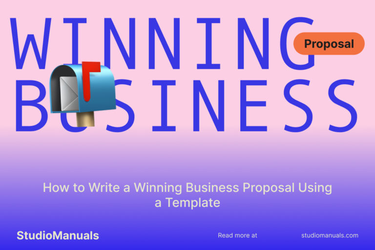 How to Write a Winning Business Proposal Using a Template