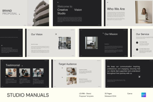 a1 LEVRIN - Brand Proposal Template