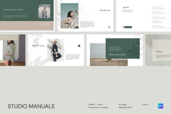 a1 AVANEL - Canva Presentation Template