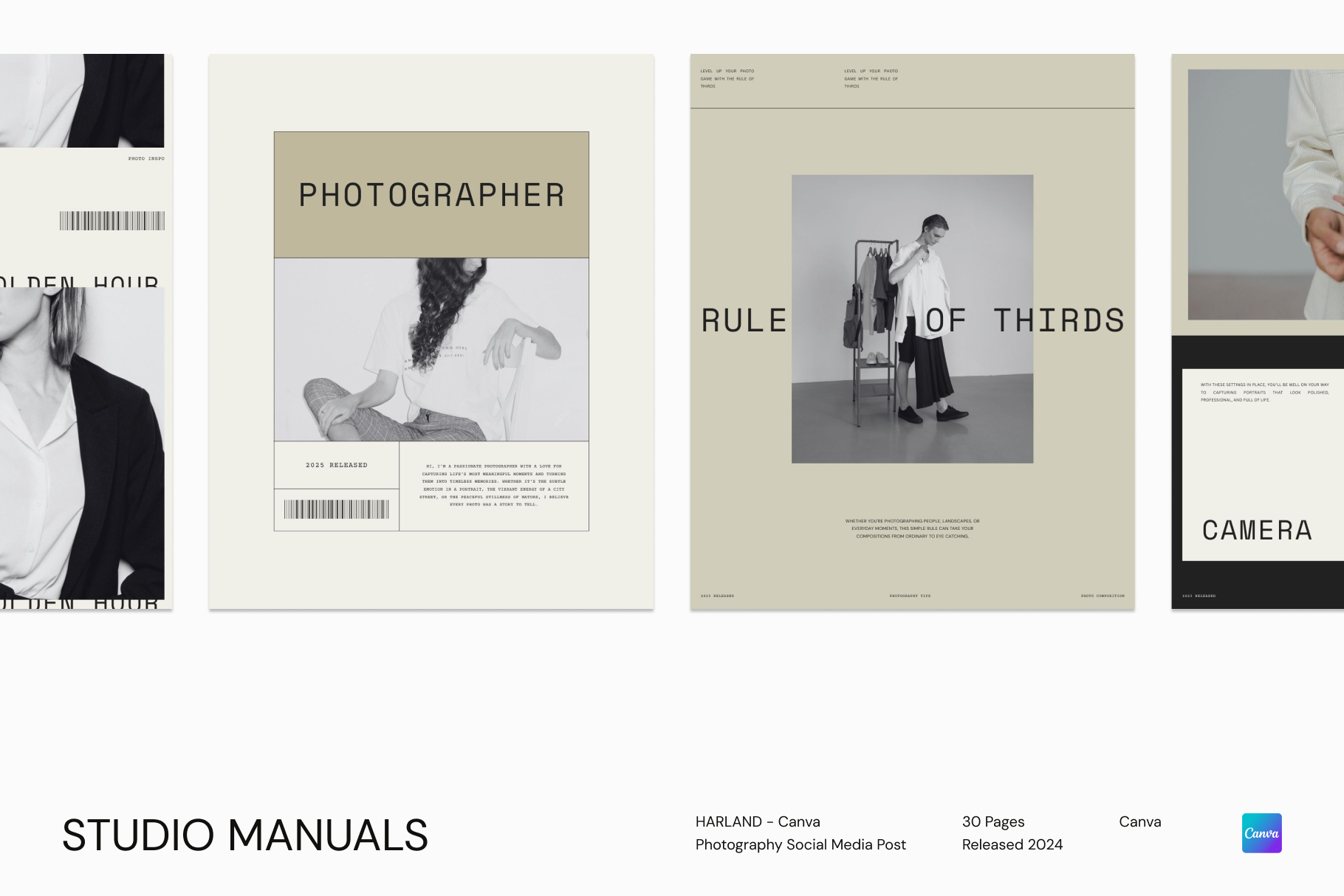 a1 HARLAND - Canva Photography Social Media Post