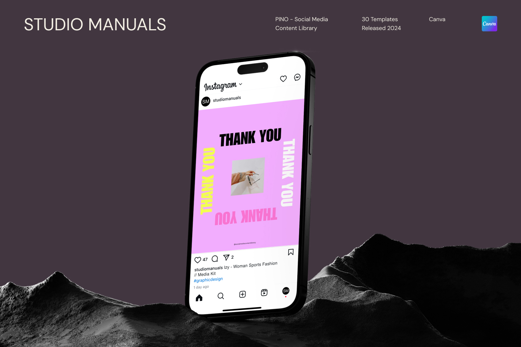 PINO – Social Media Content Library Templates for Canva